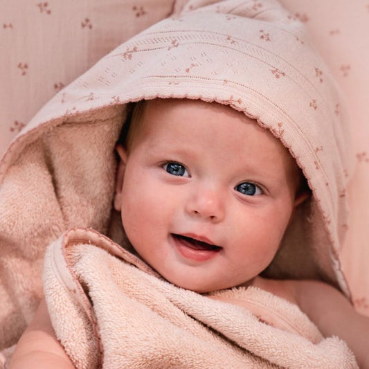 Accappatoio a triangolo ricamato Fairy Garden