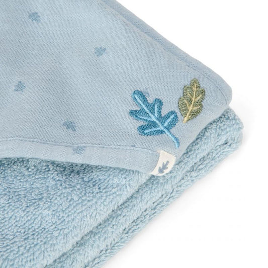 Accappatoio a triangolo ricamato Forest Friends