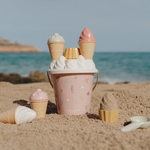 Set giochi da spiaggia gelati