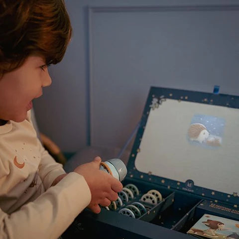 Torcia proiettore racconta storie