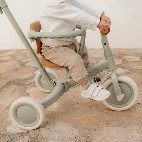 Triciclo 4 in 1 verde salvia