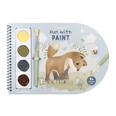 Libro da colorare Forest Friends