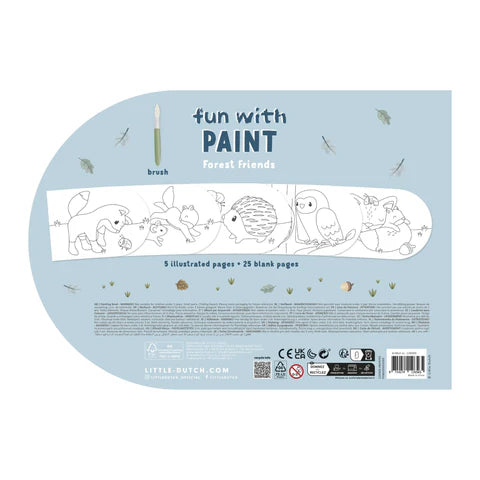 Libro da colorare Forest Friends
