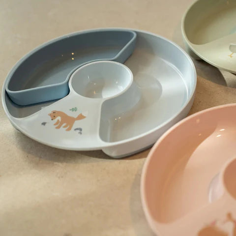 Piatto con divisori Forest Friends