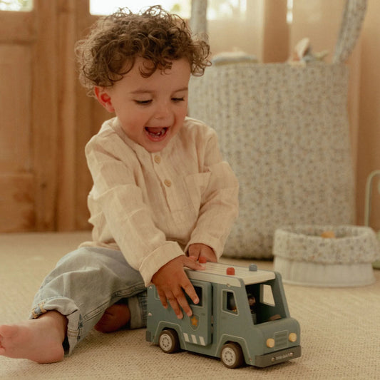 Macchina grande della polizia