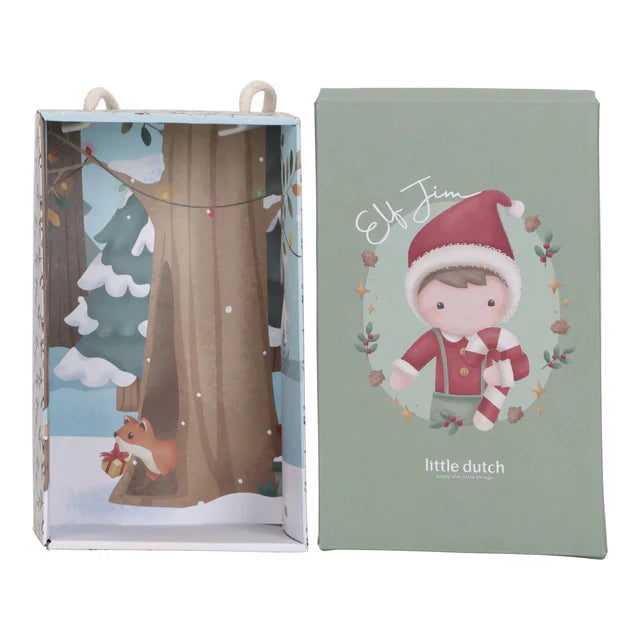 Bambola elfo Jim 35 cm