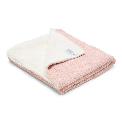 Coperta in maglia e teddy 70x100