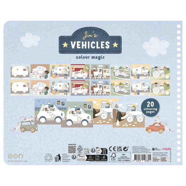 Libro da colorare Jim