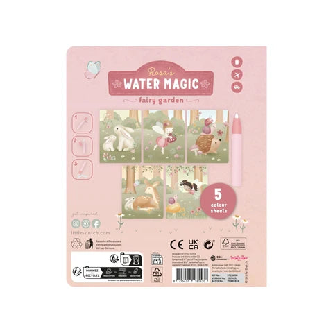 Libro magico ad acqua Rosa
