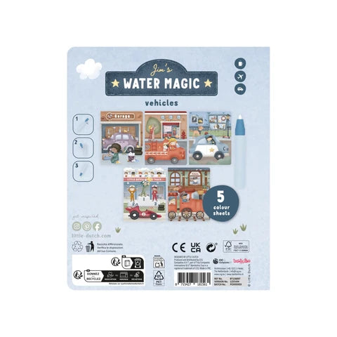 Libro magico ad acqua Jim