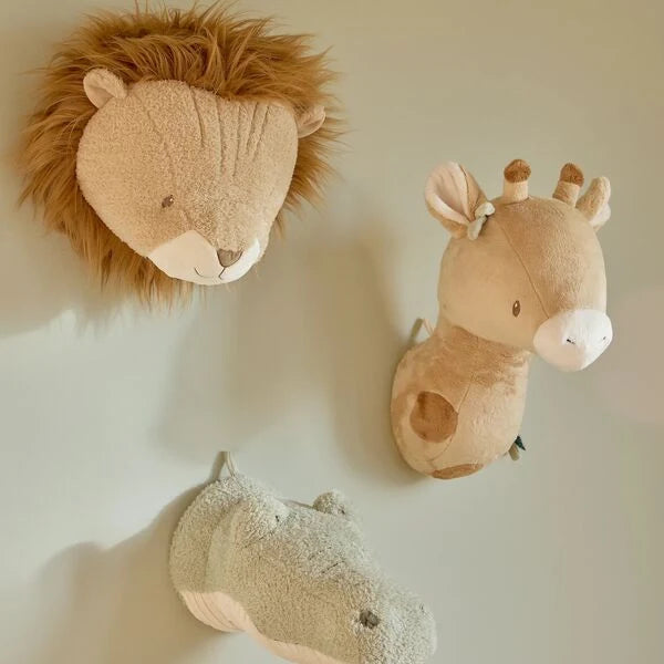 Peluche leone da parete