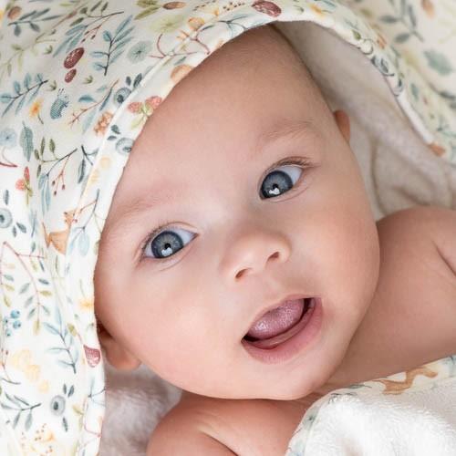 Accappatoio a triangolo Forest Friends