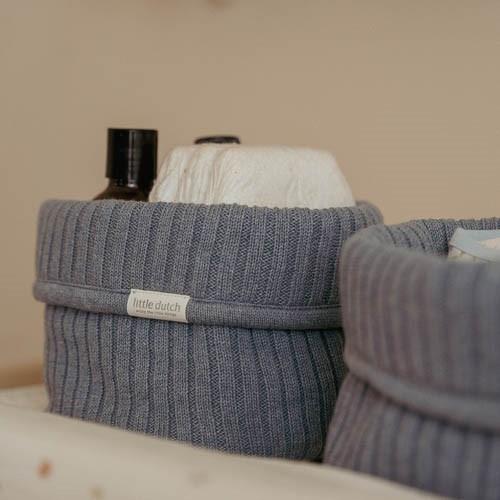 Cesto portaoggetti in maglia