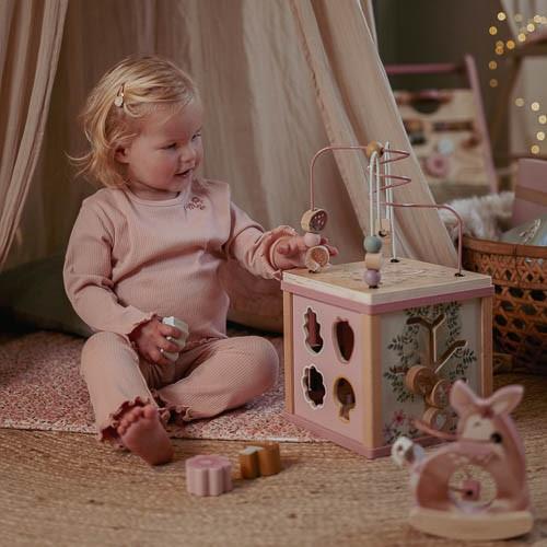 Cubo multiattività in legno