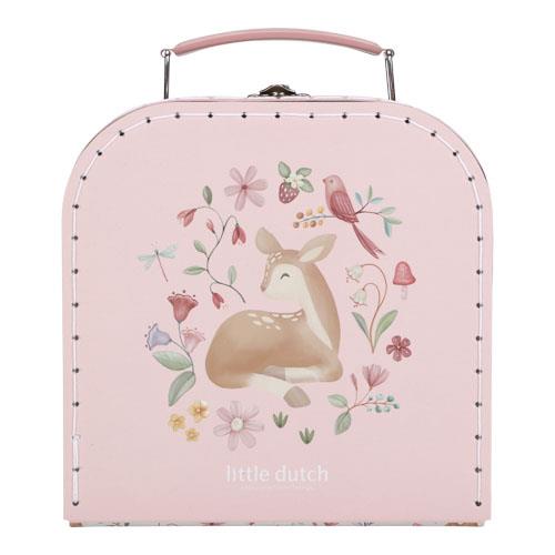 Valigetta con set da the in metallo