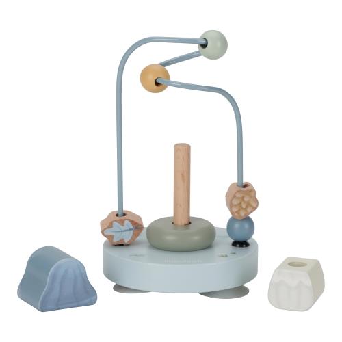 Spirale di legno con ventose