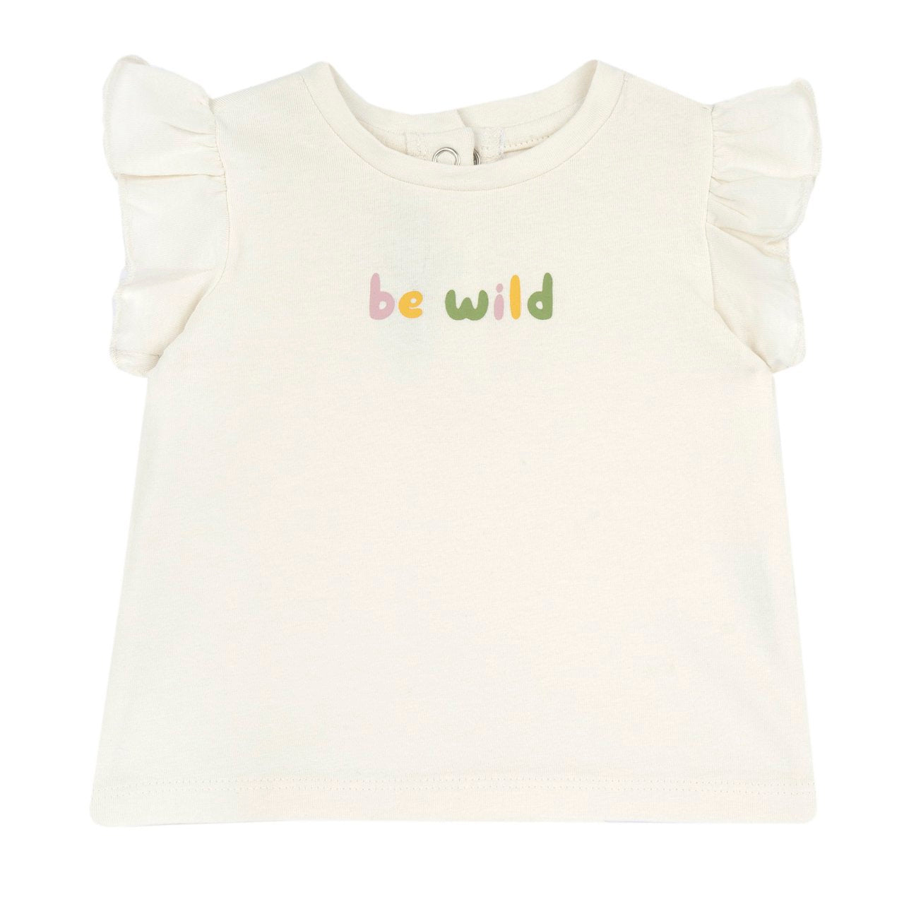 T-shirt con scritta Chicco