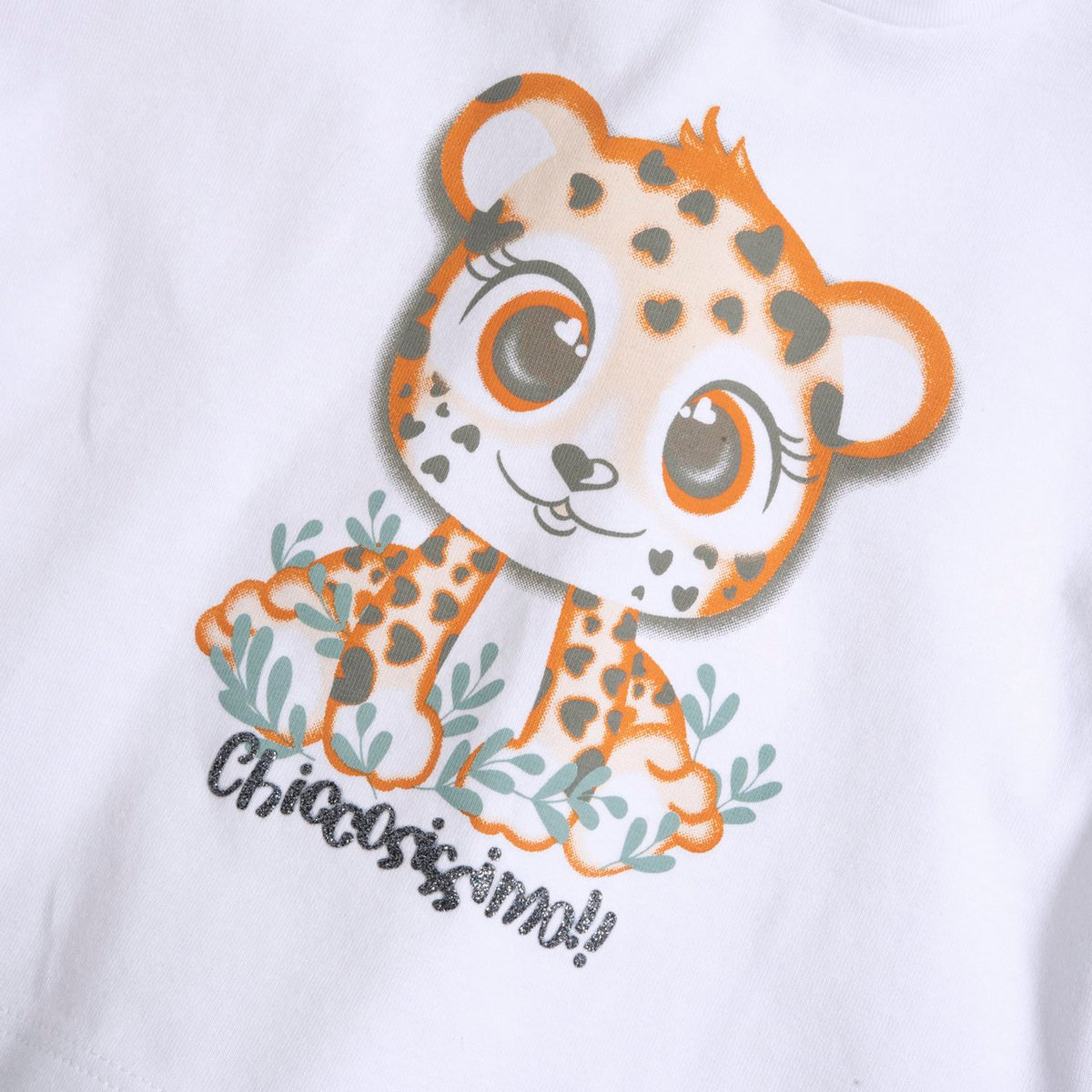 T-shirt con stampa Chicco