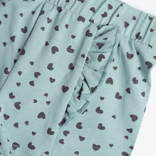 Pantaloncini con stampa cuoricini Chicco