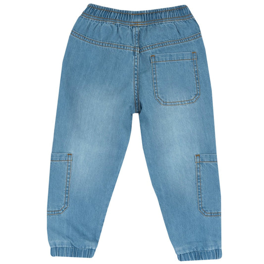 Pantaloni cargo in denim Chicco