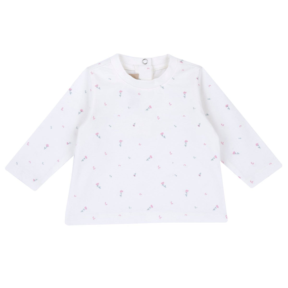 Maglietta con stampa fiori Chicco