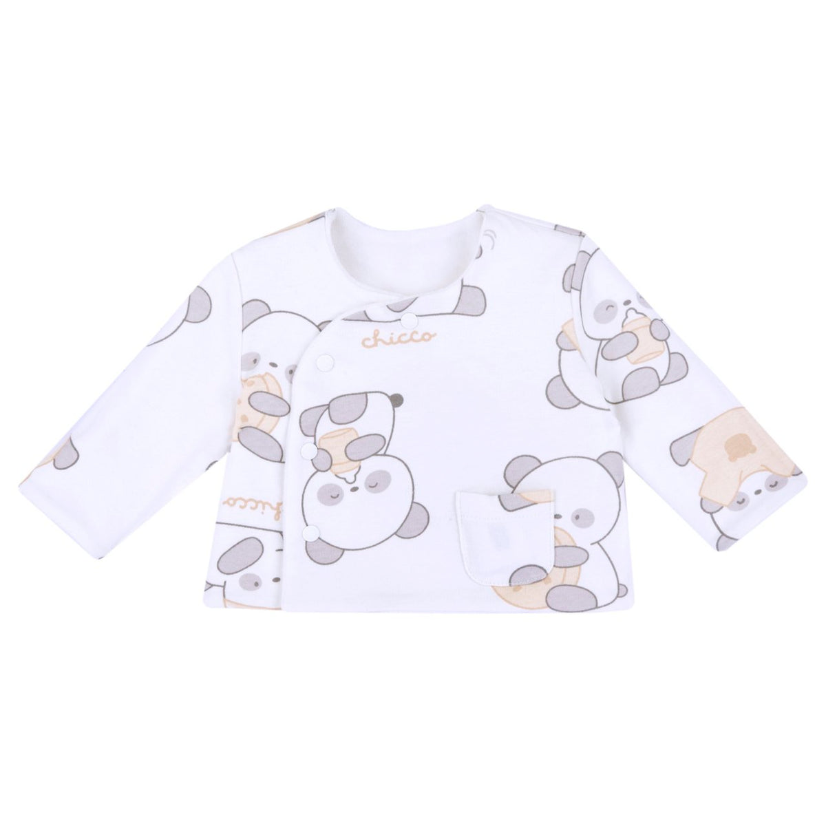 Cardigan reversibile in ciniglia Chicco