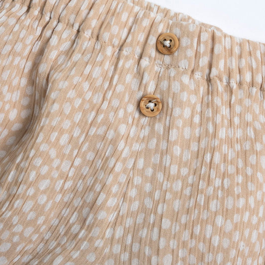 Pantaloncini in garza di cotone