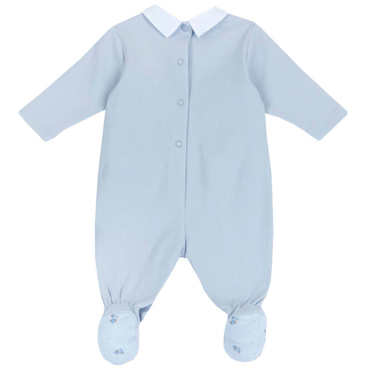 Tutina di cotone a costine