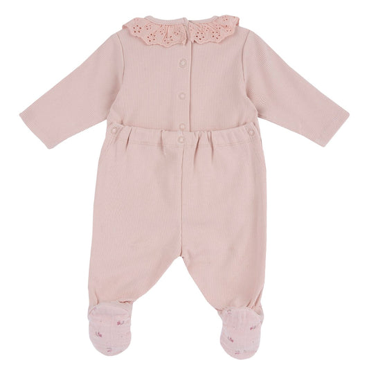 Tutina con dettagli sangallo