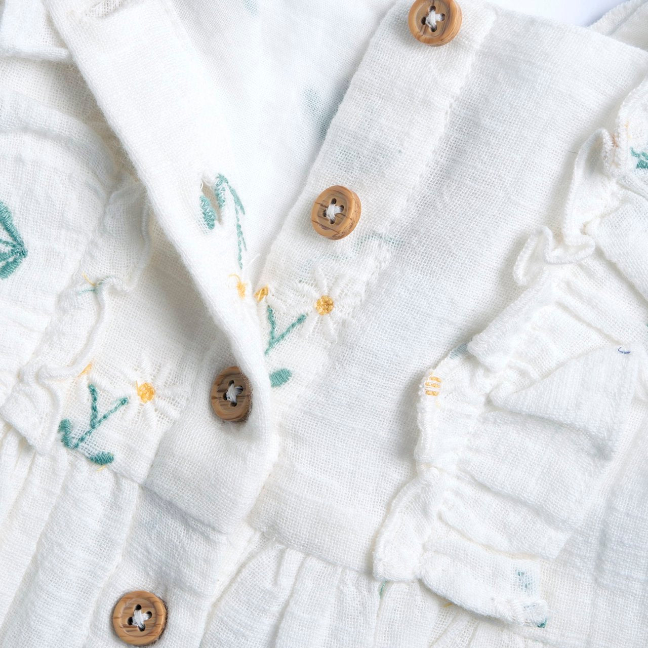 Abito di garza con fiorellini