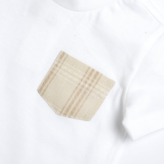 T-shirt con taschino