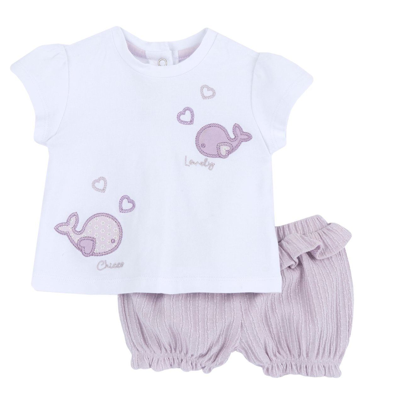 Completo t-shirt e pantaloncini