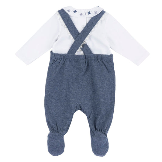 Completo salopette e body