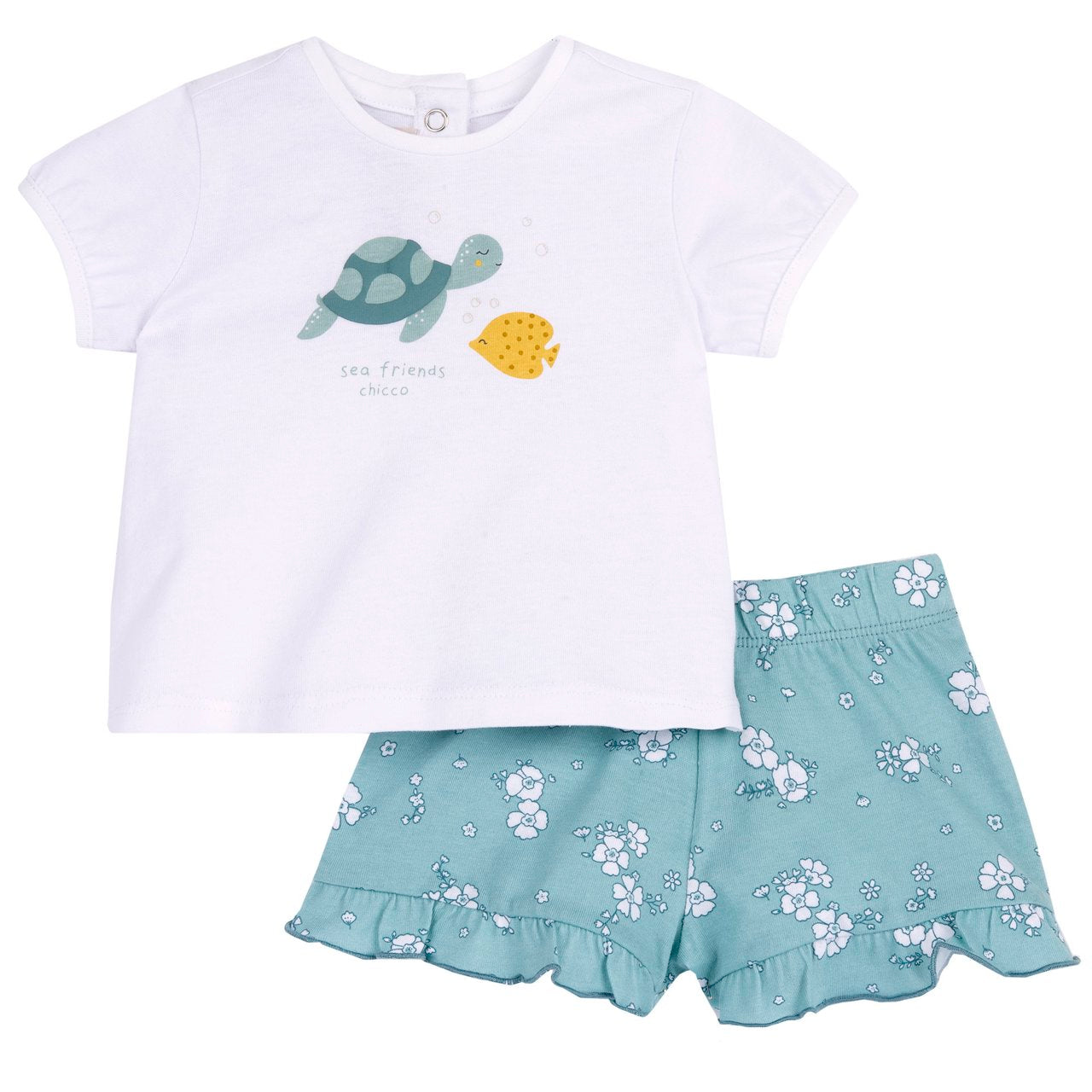 Completo t-shirt e pantaloncini