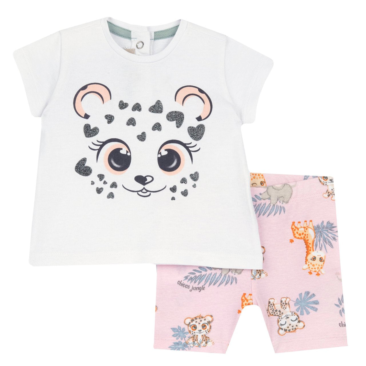 Completo t-shirt e leggings corto Chicco