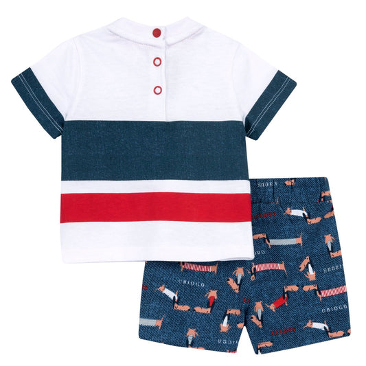 Completo t-shirt e pantaloncino