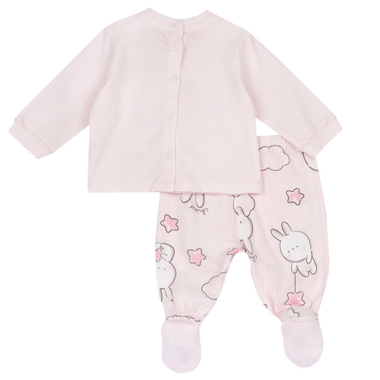 Completo Chicco maglia e pantaloni con piedini