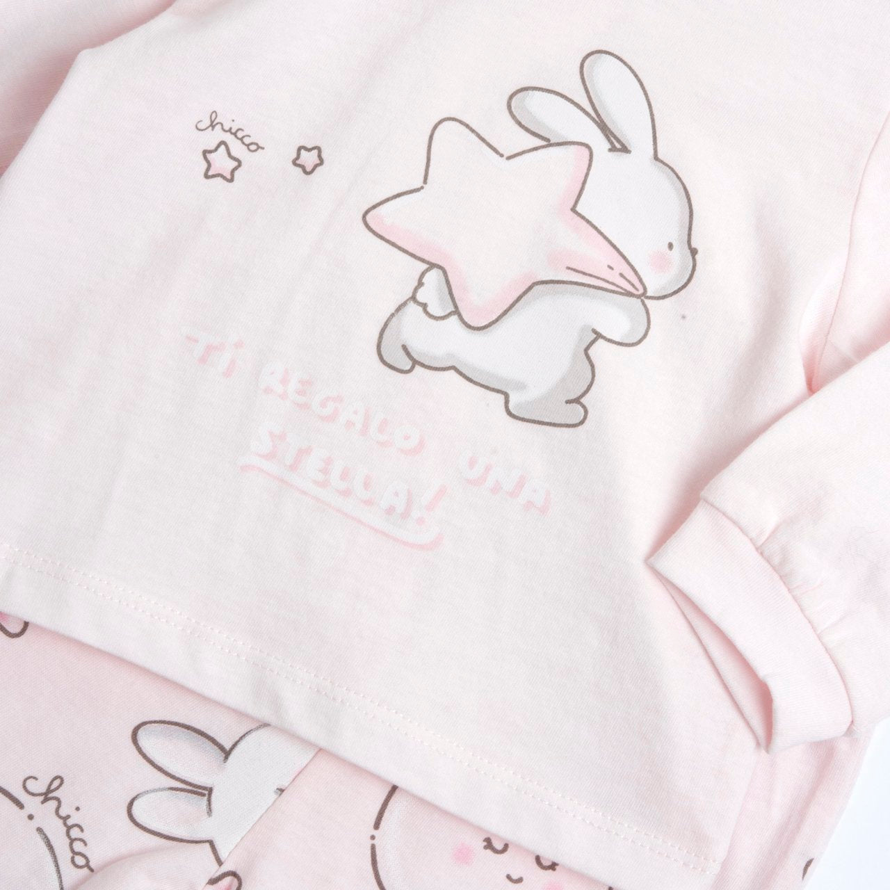 Completo Chicco maglia e pantaloni con piedini
