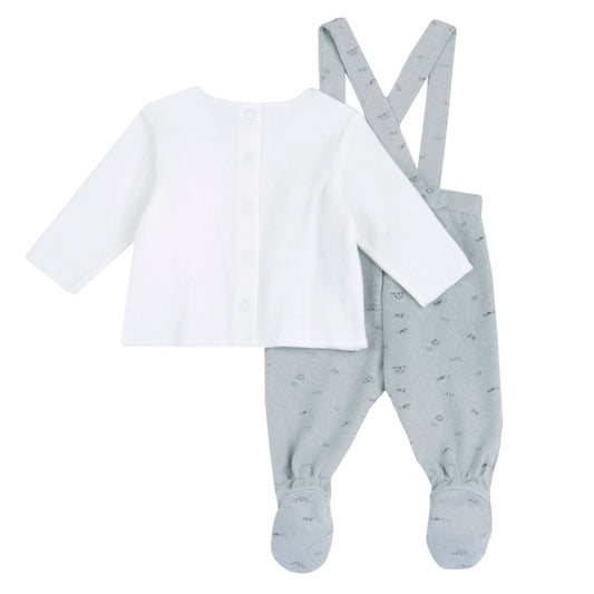 Completo maglia e ghettina con bretelle Chicco