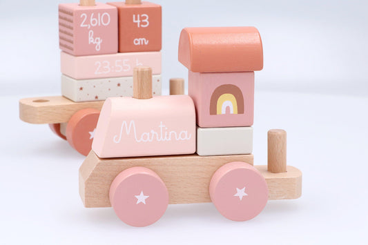 Trenino in legno Monneka sunset (senza personalizzazione)