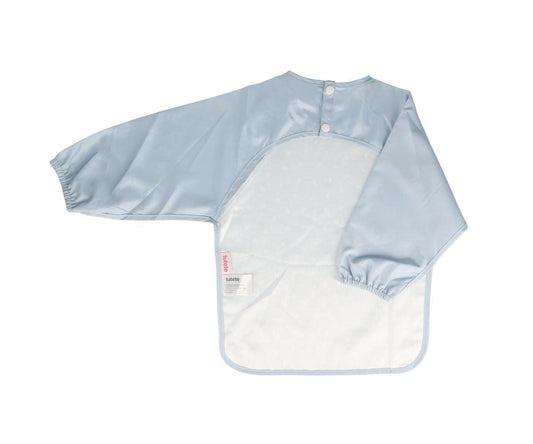 Bavaglio con maniche impermeabile azzurro