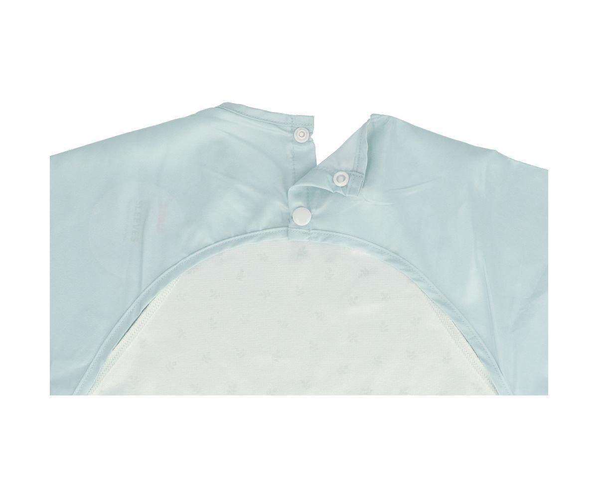 Bavaglio con maniche impermeabile verde salvia