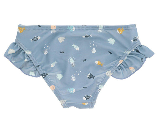 Costume slip con volant Monneka