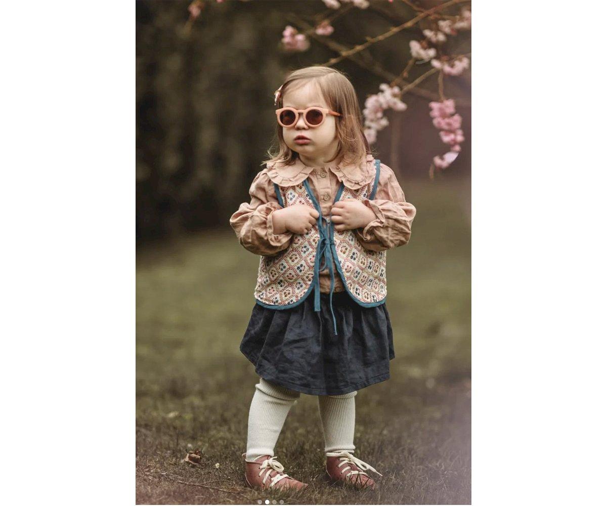 Occhiali da Sole Polarizzati Classic Baby Desert Teal (0-2)