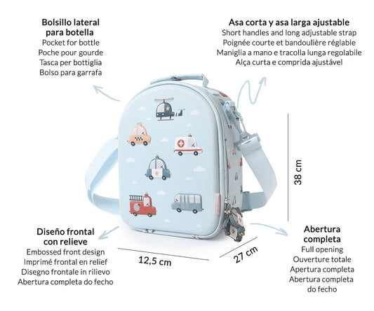 Borsa Termica 3D Tutete City Cars Personalizzabile