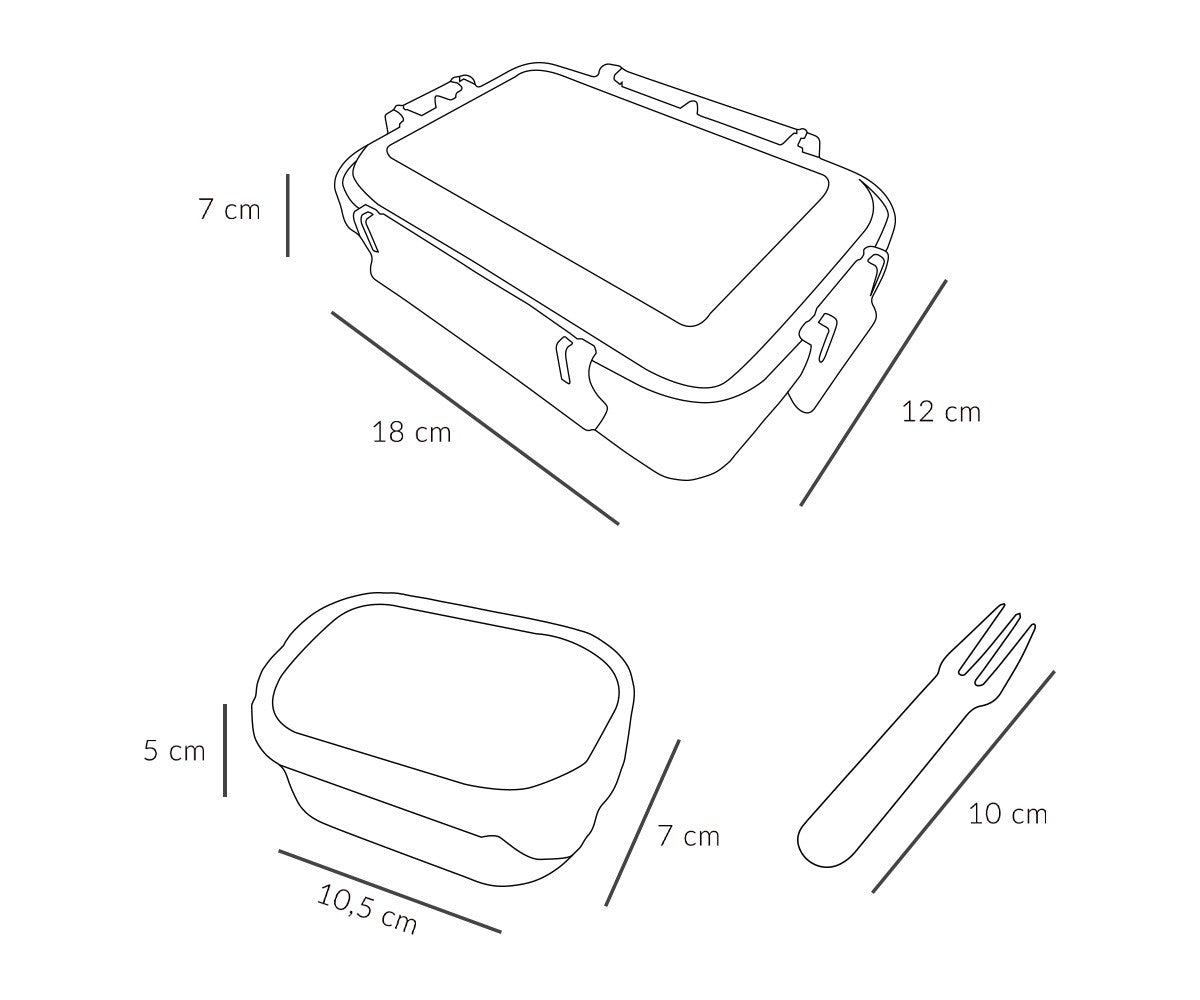 Lunch Box Tutete City Cars