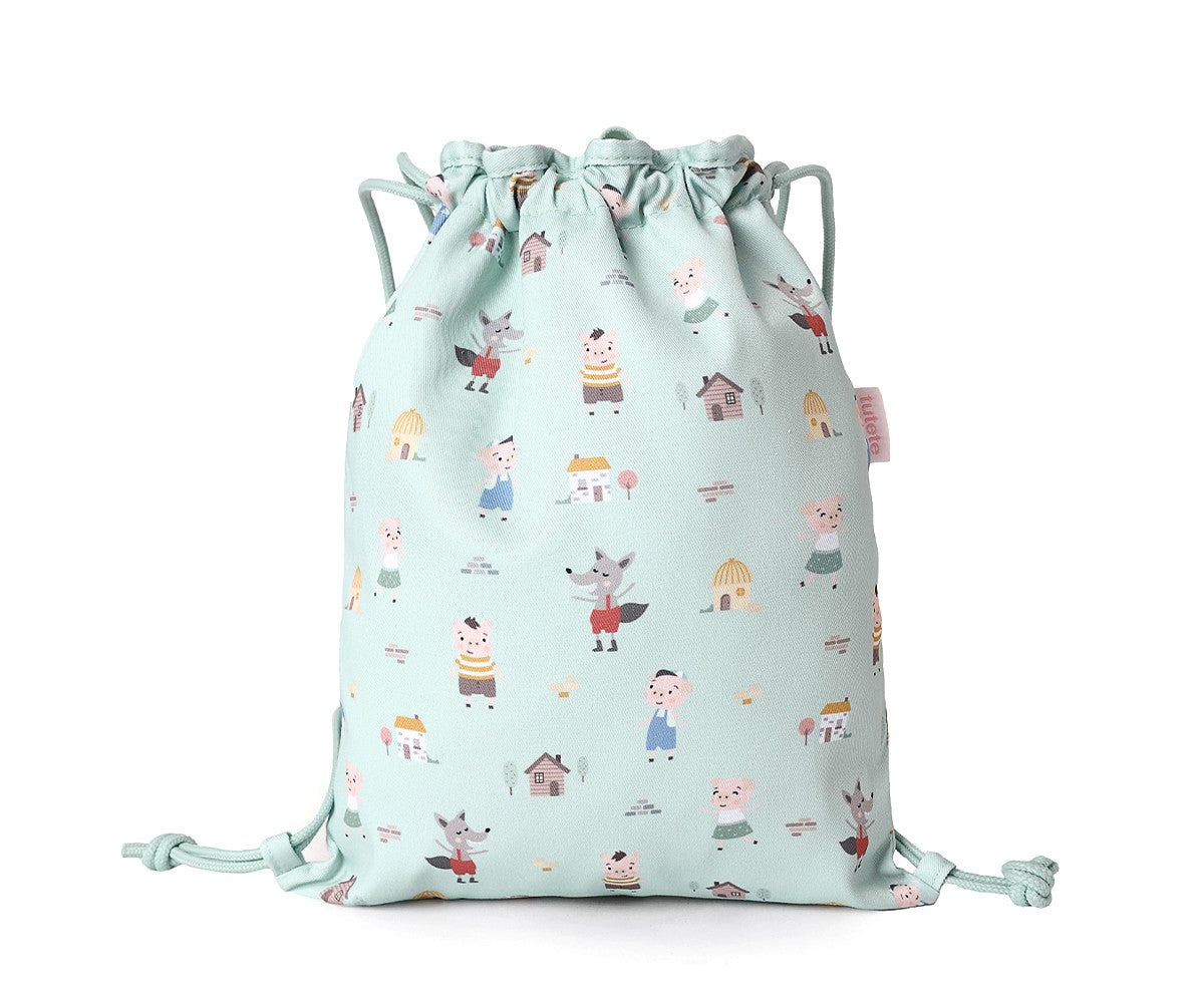 Sacca-Zaino Tela Tutete The Three Little Pigs Personalizzabile