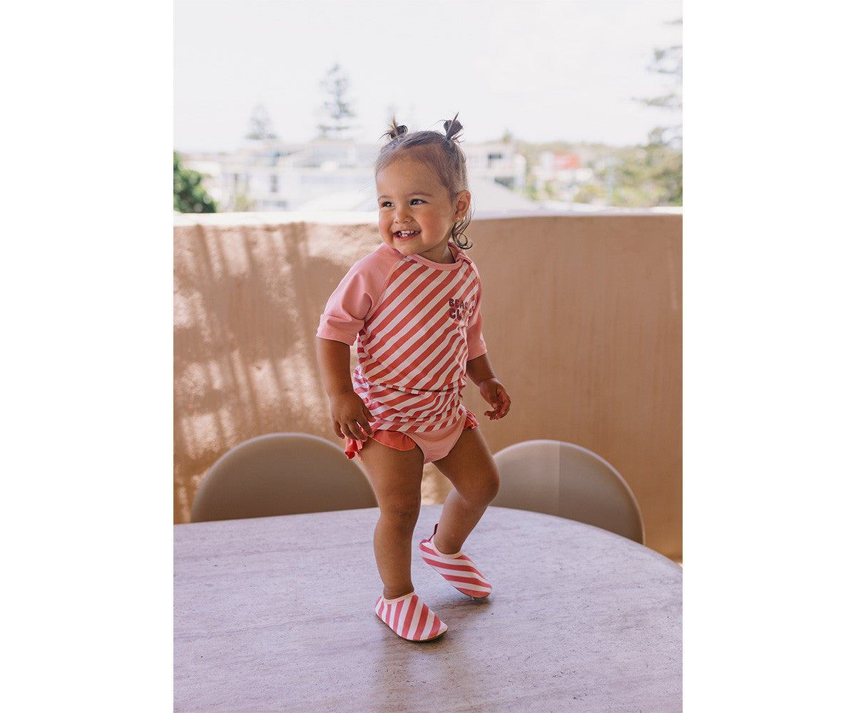 Costume Slip Stripes Bloom & Blush