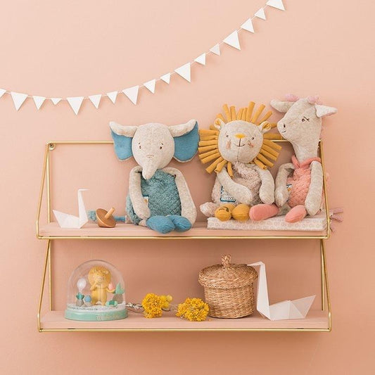 Doudou sonaglio giraffa Bibiscus