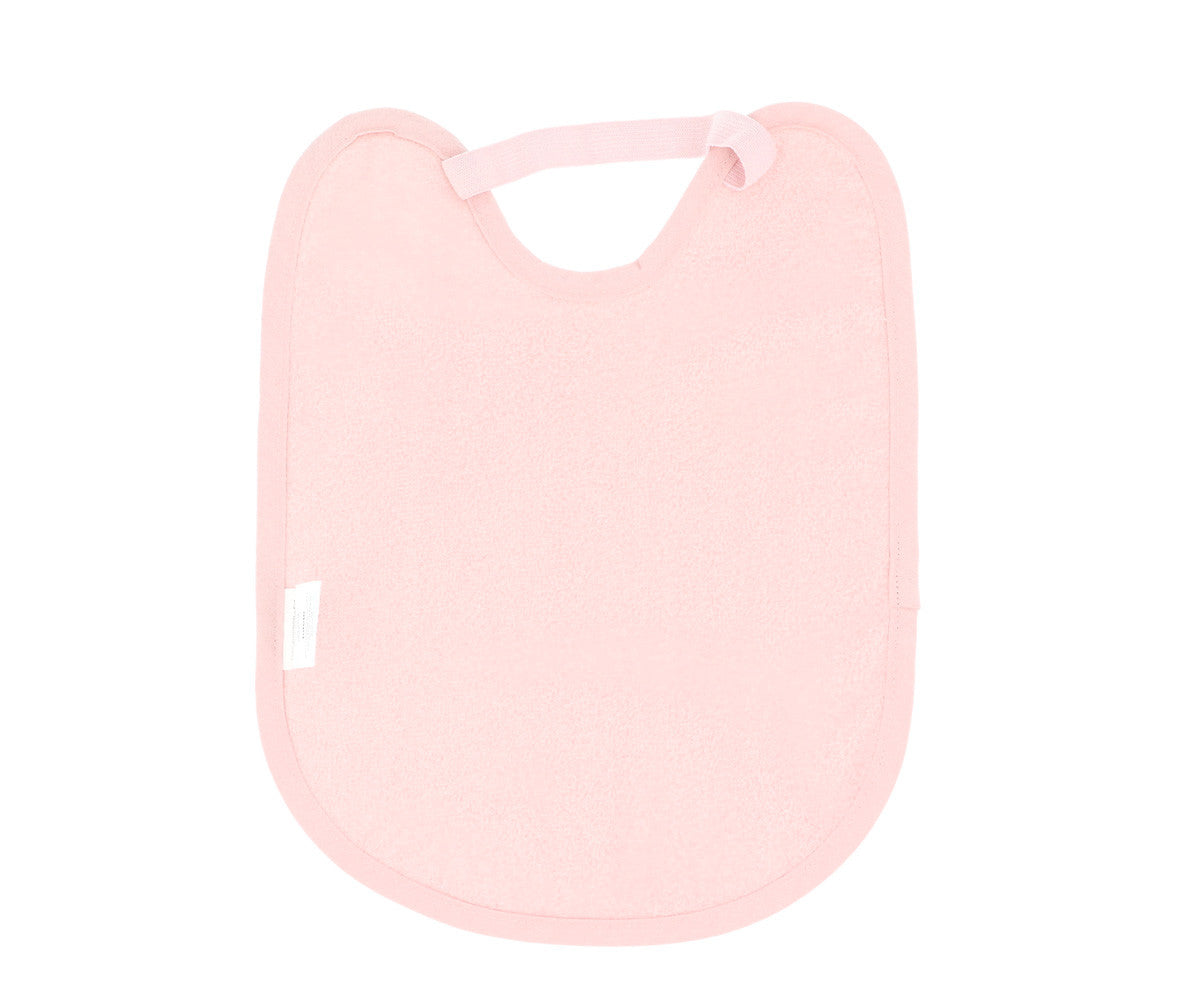 Bavaglio Spugna Plastificato Asilo Pink